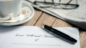 A will or testament written with a pen - Springfield Wills Lawyer Near You [Free Consultation] - Springfield Wills Attorneys Near Me - Wills Law Firm In Springfield, Illinois - Local Lawyers Who Do Wills - Noll Law Office